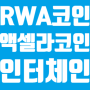 인터체인 RWA 코인 종류 액셀라 AXL 전망