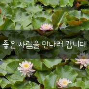 좋은 사람들과 만나러 가는길