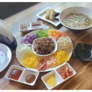 베트남요리랑 태국요리 한번에 맛볼수있는 합정맛집 월남선생 합정역점