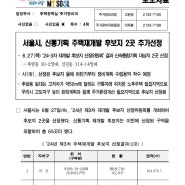 서울시 신통기획 주택재개발 후보지 2곳 추가선정(동후암1구역)