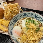 도쿄 우동 맛집 : 우에노역 마루가메 제면 (스카이라이너 타기 전 꼭 먹기)