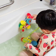 아기 물놀이 목욕 놀이 장난감 유키두 아기 샤워기