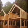 '24.6.30 Hami Garage TV - Making a carpenter's wooden greenhouse. / 캠핑장 작업 일상 19