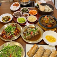 [인천 부평] 부평 점심 맛집 부모님 모시고 가기 좋은 보양식 밥집 ‘봄이보리밥’