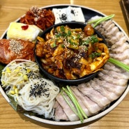 [부산/명지] 쭈꾸미보쌈 맛집 명지첫집 오션시티직영점