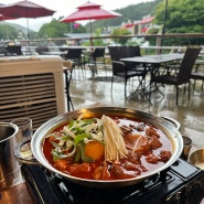 [대전] 계곡 옆에서 닭볶음탕을 먹을 수 있는 동학사 맛집 ‘서울식당’