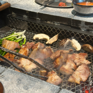 산청숯불가든 마곡맛집 흑돼지 캐치테이블 주말웨이팅 꿀팁 내돈내산