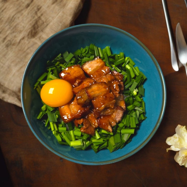 차슈 덮밥 만들기 차슈동 통삼겹살 : 네이버 블로그
