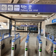 서울역 지하철 4호선에서 KTX 기차역으로 3~5분컷 환승하는 방법 (사당행) ft. 캐리어 너무 크면 더 걸릴 수도