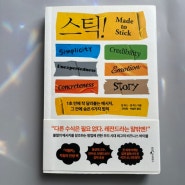 스틱, 착달라붙는 메시지 전달, 자청의 인생 책, 마케팅 필독서