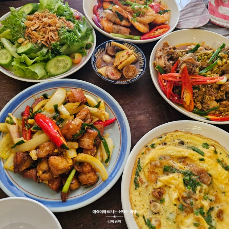 달랏 현지인 맛집 <콴컴린 달랏> <곡하탄> 베트남 현지식