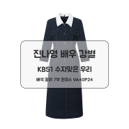 [비지트인뉴욕] 진나영 배우 강별 수지맞은 우리 69회 70회 배색 칼라 7부 원피스 패션정보
