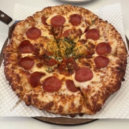 신용산역 피자 맛집, 피자 페이스오프 신용산 (용리단길 매운맛 미쿡식 피자)