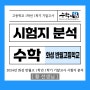 [반월동 수학학원 수학의 힘 신영통 캠퍼스]24년 반월고1-1 수학(상) 기말고사 분석 (황 선생님)