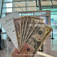 인천공항 하나은행 당일환전 환전소 운영시간, 위치