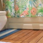 [1년 전 오늘] 여름맞이 욕실인테리어 욕실데크 블루 포인트 페인팅