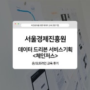 [데이터 드리븐 서비스기획 체인저스 4기] 서비스기획자가 되기 위한 야심찬 도전기! 👊 기초부터 취·창업까지~