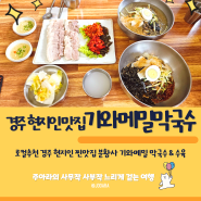 로컬추천 경주 현지인 찐맛집 분황사 기와메밀 막국수