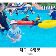대구 여름 아이와 가볼만한곳 이월드 수영장 이용요금