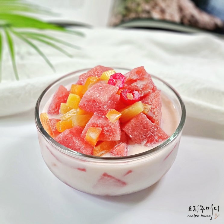 사이다 수박화채 만드는법 백종원 수박화채 과일화채 재료 만들기 : 네이버 블로그