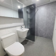 문경시 모전동 신원아침도시아파트 화장실 인테리어공사, 안전하고 깔끔한 욕실공간으로의 변화는 어떻게 이루어졌는지 궁금하시다면 참고하세요!