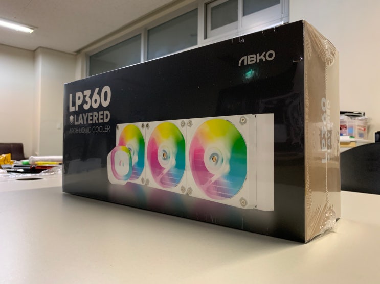 앱코 LP360 레이어드 ARGB 화이트 수랭쿨러 : 네이버 블로그