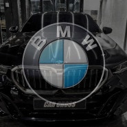 BMW G60 카본블랙 차량 PPF는 꼭 해야합니다. (포스넘치는 그릴 랩핑까지)