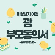 만 18세 미만 미성년자 입국 괌 부모여행동의서 준비하기!(미성년자 자녀, 조카,아이 여행서류)