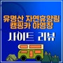유명산자연휴양림 캠핑카 야영장 리뷰(ft. 개인 취향별 명당 사이트 추천까지)