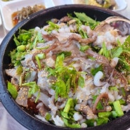 통영 물회 맛집 동피랑굴촌 중앙시장 근처 성게비빔밥도 맛있는 밥집