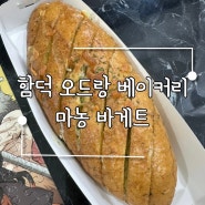 제주 함덕 빵집 마늘빵 마농바게트 오드랑베이커리 빵 종류 주차 포장