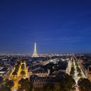 [유럽 여행] 프랑스 : 파리 여행 2일차 에투알 개선문에서 본 상젤리제 거리, 파리야경 에펠탑 빤짝반짝