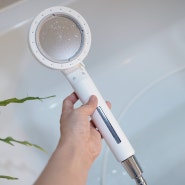 욕실 클라리스트 샤워기 온오프 안개분사 필터 샤워기헤드 분리 교체 하는법