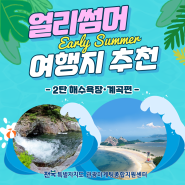 [안내] 와 여름이다!🎵 얼리썸머 여행지 추천- 2탄 해수욕장·계곡편 -