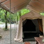[과천 캠핑] 서울대공원 캠핑장 / 텐트 없어도 가능한 캠핑장, 2구역 202번 명당 7월 후기 (예약, 주차장, 매점 가격, 가는법)