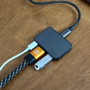 맥북 초경량 USB허브 이메이션 3in1 멀티포트