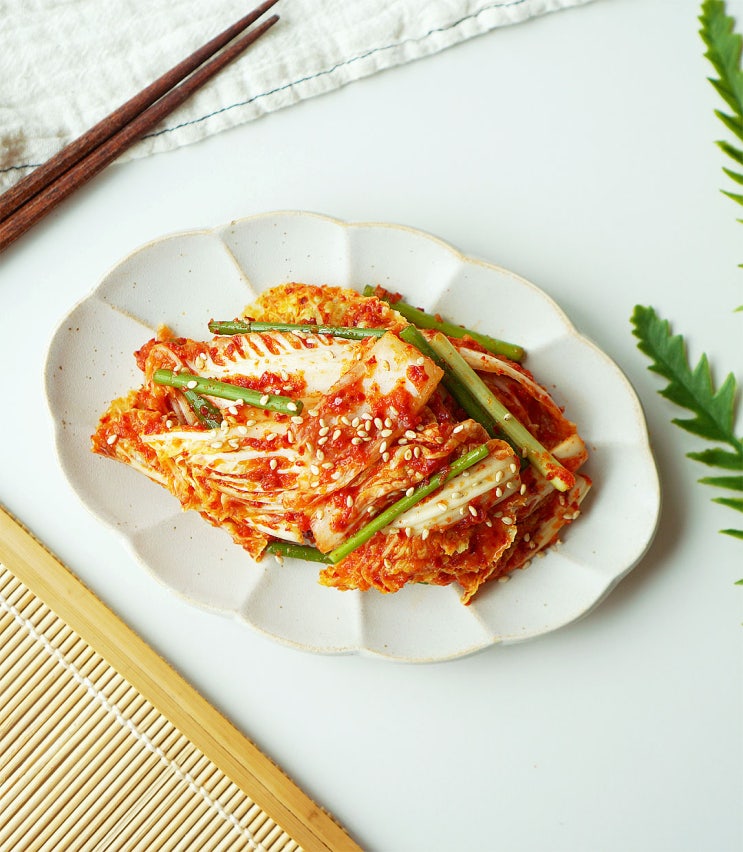 알배기 배추겉절이 만드는 법 배추겉절이 양념 레시피 : 네이버 블로그
