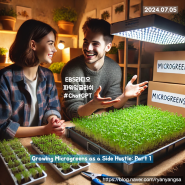 [파워 잉글리쉬] (2024.07.05) Growing Microgreens as a Side Hustle: Part 1 / ChatGPT(4o)로 영어학습