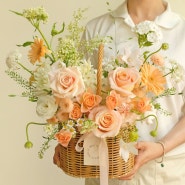 신중동 상동 꽃집, 부천 승진 축하 꽃바구니 꽃배달