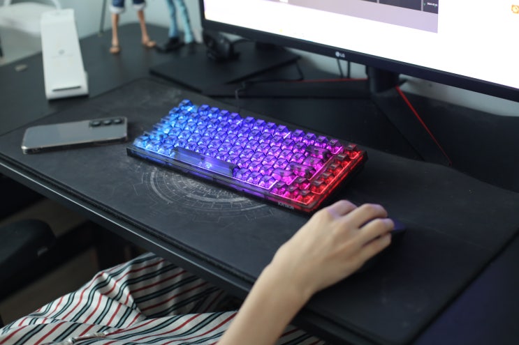 게이밍키보드 조이트론 MK82 텐키리스 기계식 키보드 후기 : 네이버 블로그