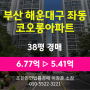 부산시 해운대구 좌동 아파트경매 [해운대코오롱아파트 38평형] 최저가 5.41억 (감정가 80%)