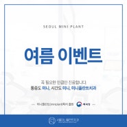 중곡동 서울미니플란트치과 온 가족이 참여하는 여름 이벤트!