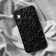 ㅣ아이폰 XR 폰케이스ㅣ아이폰 특이한 디자인 예쁜 폰케이스 '몽유룸 매트 블랙 웨이브 케이스 ver.2' 히어로는 아닙니다만 복동희(수현) 착용 폰케이스 내돈내산 솔직후기