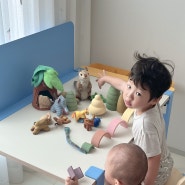 4세 아기 책상 : 뮤토모 아기책상 & 의자