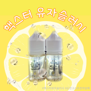 순천 맛집 : 고스트전자담배 / 시원한 핵스터 유자슬러시 액상 소개