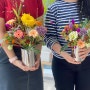 수원 인계동 꽃집 동백플라워스튜디오 꽃다발, 플라워클래스 2:1 후기
