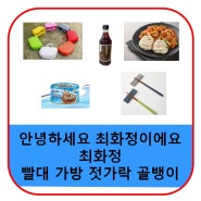 최화정 액젓 빨대 가방 골뱅이 젓가락 골벵이 절단 꽂게 미자언니네 계란찜 가격 유튜브 정보