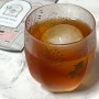 Sliver Pot - Peach champagne tea