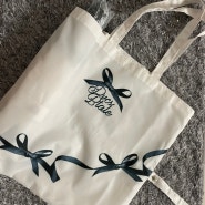 [KREAM 단독] PVCS x Bloomingtale Ribbon Point Folding Umbrella+Eco Bag Cover(프븏스x블루밍테일) 수령후기
