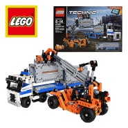 레고 중장비 42062 테크닉 컨테이너 트레일러 트럭과 로더